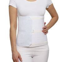 Бандаж послеоперационный "Крейт" №4 Б-332 выс 30см (белый) 80-100см